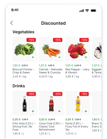 Discount Screen Image